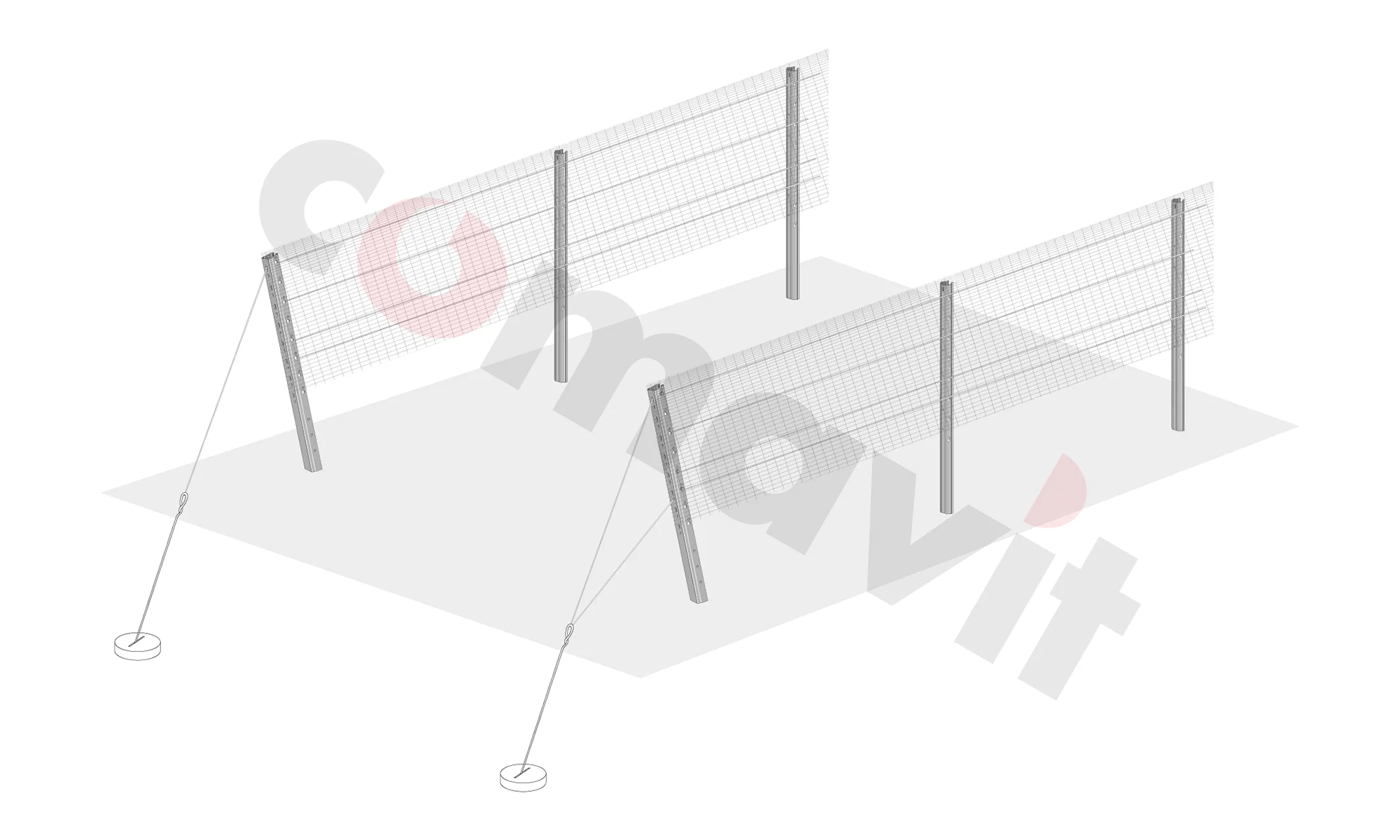 Vertical wall